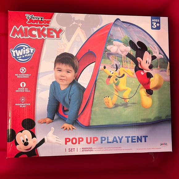 Disney Toys Disney Junior Mickey Mouse Pop Up Tent Poshmark